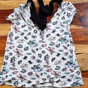 Off The Shoulder ribbon Melanie Martinez top